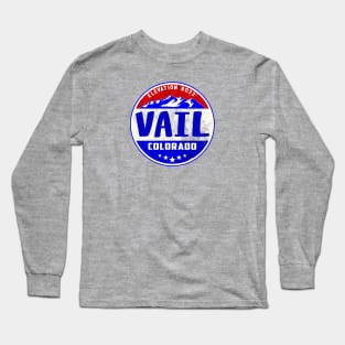 Vail Colorado Skiing Ski Long Sleeve T-Shirt